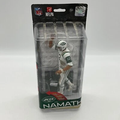 Joe Namath Series 35 Mcfarlane Figure New York Jets White Jersey NY NIB Figure - Image 1 of 4