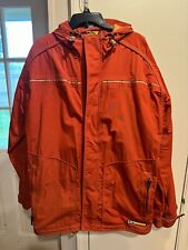 Oakley Ski / Snowboarding jacket Orange mens X-Large And Tan Pants X-Large