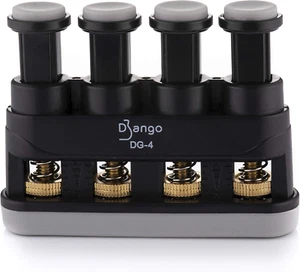 Hand Exerciser Strengthener | 4 Finger Grip Adjustable | for Guitar, Musicians, - Picture 1 of 12