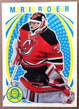2013-14 O-Pee-Chee Box Retro Bottom Martin Brodeur New Jersey Devils