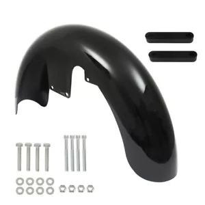19inch Wheel Wrap Front Fender ABS For Touring Electra Road Glide Bagger US - Picture 1 of 20