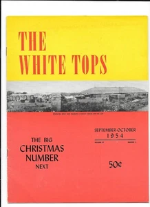 Vintage CIRCUS Magazine THE WHITE TOPS Sept/Oct 1954 Gentry Bros Circus - Foto 1 di 1