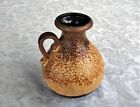 Vintage Scheurich West German Pottery Henkel Lava Vase 495-16