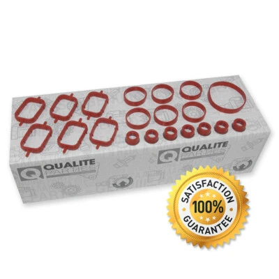 OEM DRALLKLAPPEN DICHTUNGSSATZ FÜR BMW STÜTZRINGE ANSAUGBRÜCKE M57 ANSAUGKRÜMMER