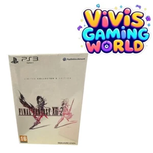 Final Fantasy 13-2 XIII-2 Limited Collectors Edition Sony Playstation 3 nuovo - Foto 1 di 4