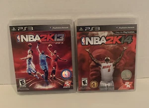 NBA 2K13 & 2K14 Sony PlayStation 3 PS3 komplett mit Anleitungen - Bild 1 von 4
