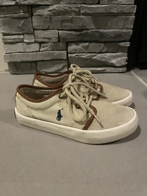 Холщовые туфли для мальчиков размер 1,5 Polo Ralph Lauren - Изображение 1 из 4