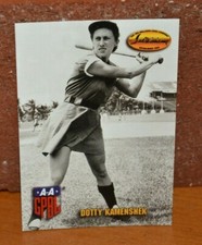 TED WILLIAMS BASEBALL CARD COMPANY ALL AMERICAN GIRLS P. LEAGUE DOTTY KAMENSHEK