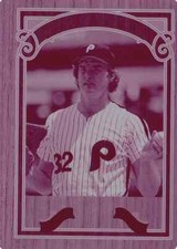 2006 MLB SP Legendary Cuts STEVE CARLTON Magenta Printing Plate Card #d 1/1 HOF