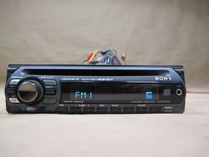SONY CDX-GT310 AM/FM RADIO CD MP3 WMA PLAYER W AUX - Picture 1 of 15