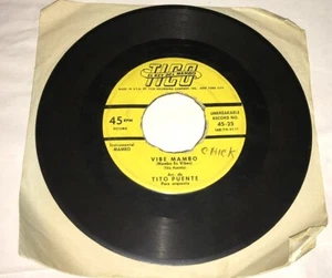 Tito Puente And His Orchestra Vibe Mambo Por La Mañana Tico 45-25 1952 RARE!! - Picture 1 of 2