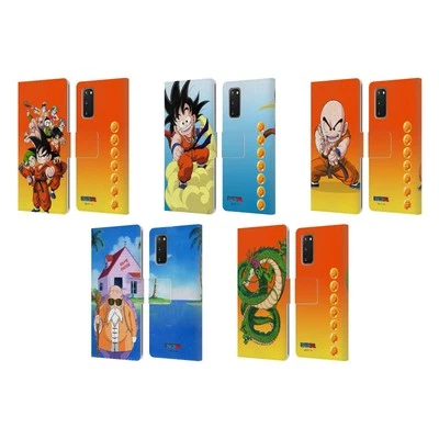 OFFICIAL DRAGON BALL CHARACTERS LEATHER BOOK WALLET CASE FOR SAMSUNG PHONES 2 - Image 1 of 4