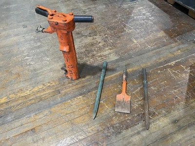 Пневматический молоток Brunner Lay 90 фунтов с 3 различными битами строительный инструмент - Изображение 1 из 4