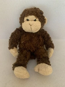 Gund 'Mambo' La Scimmia Scimpanzé Morbido Beanie Giocattolo Peluche 9" - Foto 1 di 3