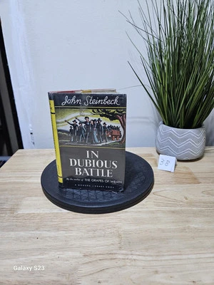  In Dubious Battle by John Steinbeck 1936 Modern Library Hardcover Dust Jacket  - Image 1 of 4