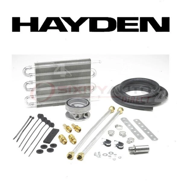 Hayden Engine Oil Cooler for 1969-1979 Chevrolet Nova - Belts Cooling th Foto 1 de 4