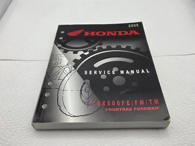 Honda TRX500FE 2005 TRX500FM TRX500TM Fourtrax Foreman manual de servicio taller fabricante de equipos originales Foto 1 de 4