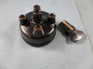 NOS Auto-Lite IG1324 Cap, IG1657R Rotor 1936-1939 1942 1946-1956 Willys Jeep - Picture 1 of 9