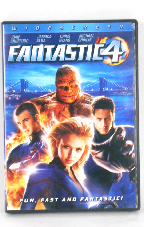 Fantastic Four (2005, DVD Disc) Chris Evans, Michael Chiklis Marvel Comics Foto 1 de 1