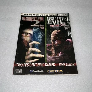 Resident Evil 2 Resident Evil 3 Nemesis Official Strategy Guide Double Gamecube - Picture 1 of 24