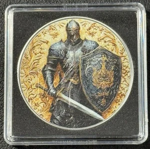 2024 1 Oz 999 Silver Knights of Honour:Warrior Of Light American Silver Eagle!! - Picture 1 of 4