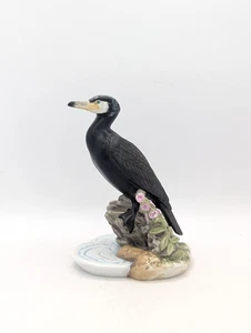 Vintage Goebel Porcelain Kormoran Vogel DJares 2010 Bird Model Figurine A99 Y187 - Picture 1 of 11