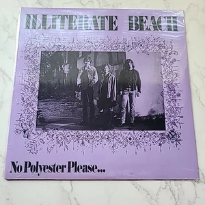 Illiterate Beach No Polyester Please… Vinyl EP Record Album NEW Sealed 1986 - Picture 1 of 7
