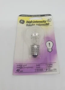 GE High Intensity 40 Watt One Bulb 90401, S11, PC35156 Factory Sealed - Picture 1 of 3