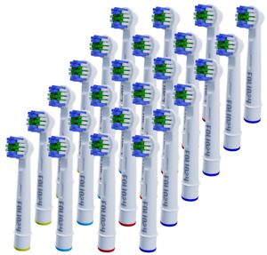 24 x Aufsteckbürsten kompatibel mit Oral-B Bürstenköpfe Ersatzbürsten Zahnbürste