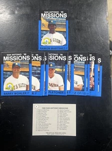1988 Best San Antonio Missions 28 card set Martinez Wetteland Fletcher DODGERS - Picture 1 of 4