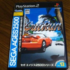 PS2 Outrun Sega Ages 2500 Series Vol.13 PlayStation2 racing w/Tracking Japan 