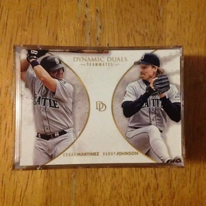 Edgar Martinez Randy Johnson Mariners DYNAMIC DUALS 2018 TOPPS ON-DEMAND - Picture 1 of 1