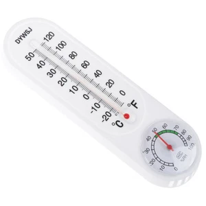 Wall-mounted Household Analog Thermometer Hygrometer Humidity Monitor Meternd - Picture 1 of 12