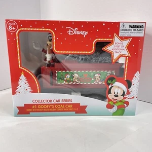Disney Mickey Mouse Holiday Express #1 Goofy's Coal Car Collector Series Train - Picture 1 of 6