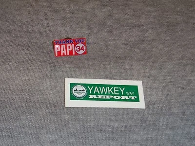 Boston Red Sox 2016 Fenway Park David Ortiz Thank You Papi Retirement Pin FREESP - Image 1 of 2