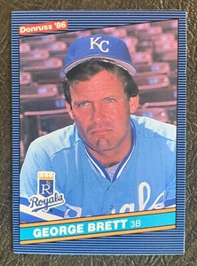 1986 Donruss #53 George Brett Royals
