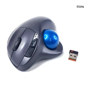 Logitech M570 Wireless Trackball Mouse 2.4 GHz w/USB Unifying Receiver E5296 - Picture 1 of 7