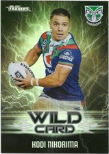 2021 Nrl Traders Wildcards (WC44) Kodi NIKORIMA Warriors