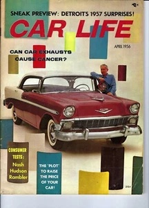 1956 Nash Rambler, Ambassador, Hudson Hornet, Cadillac in vintage Car Life lot/2 - Imagen 1 de 4