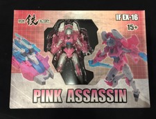 NEW Iron Factory Transformers IF EX-16 Pink Assassin Arcee IDW Legends