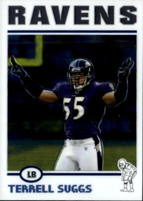 2004 Topps Chrome Terrell Suggs 29 Baltimore Ravens - Image 1 of 2