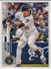 2020 Topps Series 2 Tyrone Taylor RC #539 Milwaukee Brewers