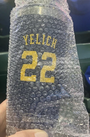 CHRISTIAN YELICH Milwaukee Brewers Cup Yeli Tumbler 4/22/2023 SGA Cover