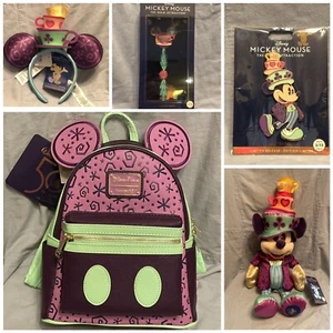NUEVO Disney Mickey Atracción Principal Tazas de Té Loungefly 3/12 Llavero Orejas de Peluche - Imagen 1 de 16