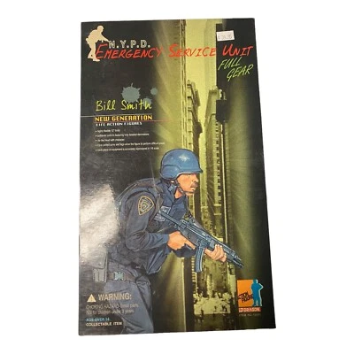 Dragon "Bill Smith" NYPD Emergency Service Unit Full Gear 12" Action Figure NEW - Image 1 of 3