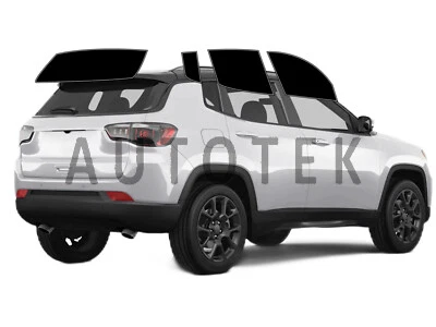 Película precortada para todos los lados + ventana trasera cualquier tono para Jeep Compass 2017-2025 Foto 1 de 4
