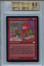 MTG Dwarven Thauumaturgist BGS 9.5  Weatherlight  Magic card True Quad Amricons