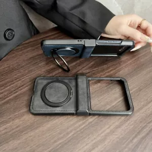 Do Motorola Razr 50 40 Ultra ShockProof Magnetyczny obrotowy pierścień Stojak Case Cover - Zdjęcie 1 z 21