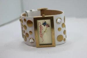 Ed Hardy Watch - Womens Love Child - LC-WG8286 New Battery - Picture 1 of 6