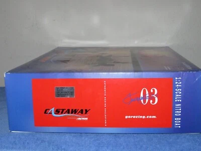 #8 DMP DALE EARNHARDT JR. 2003 NITRO BOAT & TRAILER ACTION 1:24  (3556 LE) - Image 1 of 4